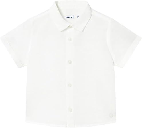 Mayoral S/l Linen Shirt for Baby-Boys White