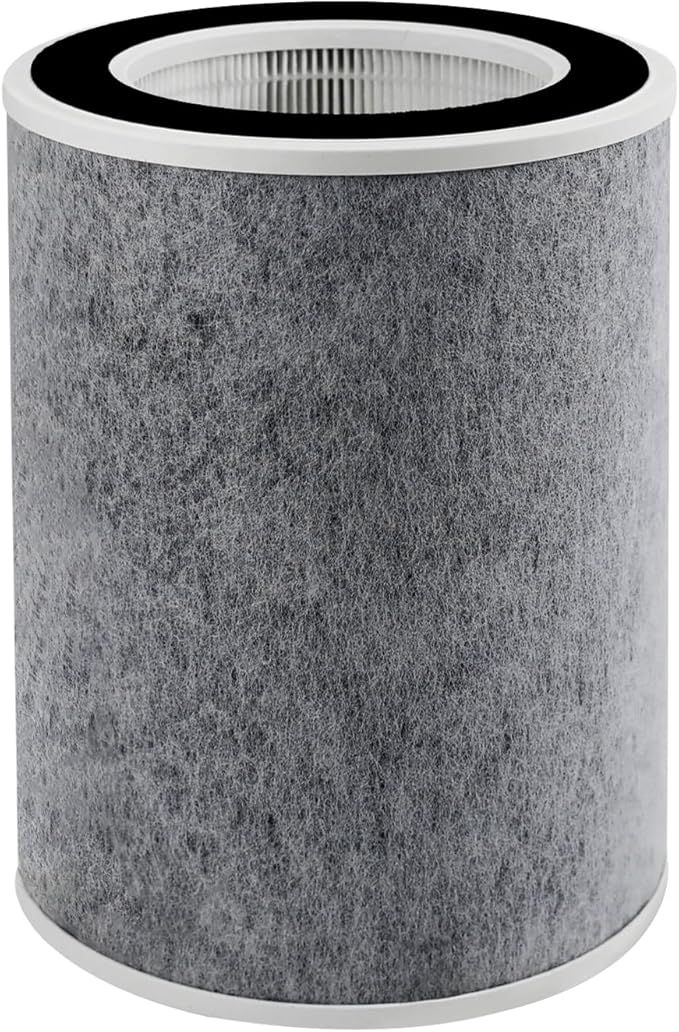 HP302 HP202 Filter Replacement Compatible with Shark HP200 HP201 HP202 HP232 HP301 HP302 AP1000 HC501 HC502 MAX Clean Sense iq Air Purifier filter, Part# HE2FKBASMB,HE2FKBAS,HE2FKPET,HE2FKPRO,1 Pack