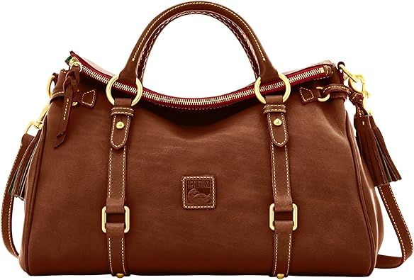 Dooney & Bourke Satchel Bags for Women, Large Florentine Handbag with Optional Crossbody Bag Strap
