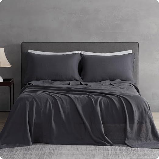 About this item  •  100% French Natural Linen—DAPU pure linen sheets set is made exclusively from high quality French grown flax from Normandy, naturally grown and processed without chemicals or additives, harvested in an environmentally friendly manner. 
