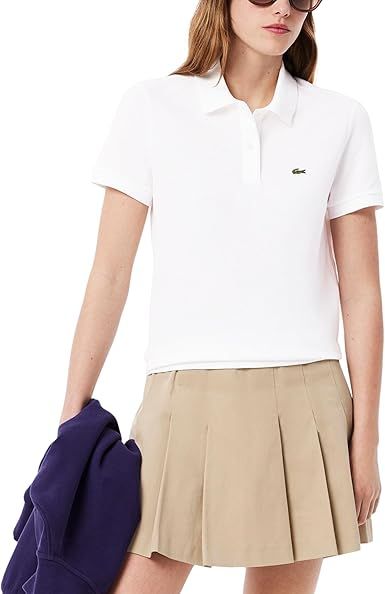 Lacoste Women's Classic Fit Short Sleeve Petit Piqué Polo