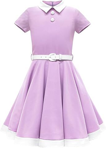BlackButterfly Kids 'Lucy' Vintage Clarity 50's Girls Dress
