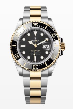 Sea-Dweller  Oyster, 43 มม. ทำจาก Oystersteel และทองคำ