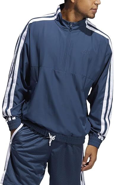 adidas Summer Legend Quarter Zip Windbreaker - Mens Basketball 2XL