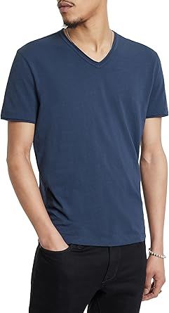 John Varvatos Men's Miles V-Neck Tee