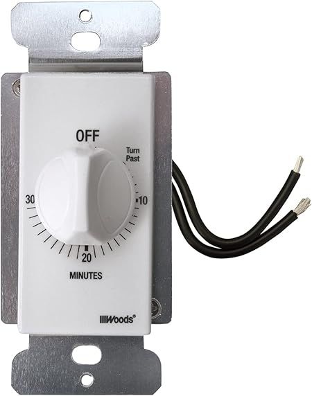 Southwire Woods Slimline 16/2 Flat Plug Extension Cord - Low-Profile Flat Plug Cord - Durable Indoor Use Extension - Home & Office Power Solution - 13 Ft - White