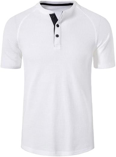 Men's Polyester Round Neck Short Sleeves Fashion Breathable Casual T-Shirt Outdoor Sports