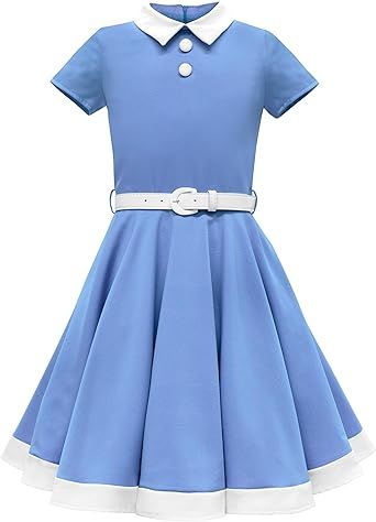 BlackButterfly Kids 'Lucy' Vintage Clarity 50's Girls Dress