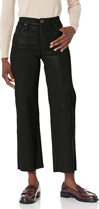 Hudson Women's Rosie High-Rise Wide Leg Ankle Jean