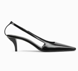 Women's slingback with crystal logo