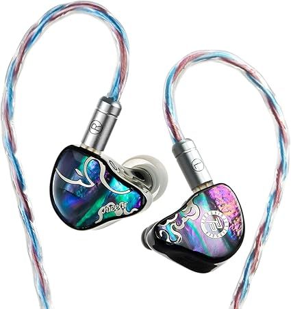 About this item  •   【1DD + 3BA Hybird Drivers IEMs】The defiant features a 4-driver setup with a tuned10mm dynamic driver that delivers deep bass anddetailed sound. Delivers a rich,immersive soundthrough its finely tuned multi-driver system,capturing ever