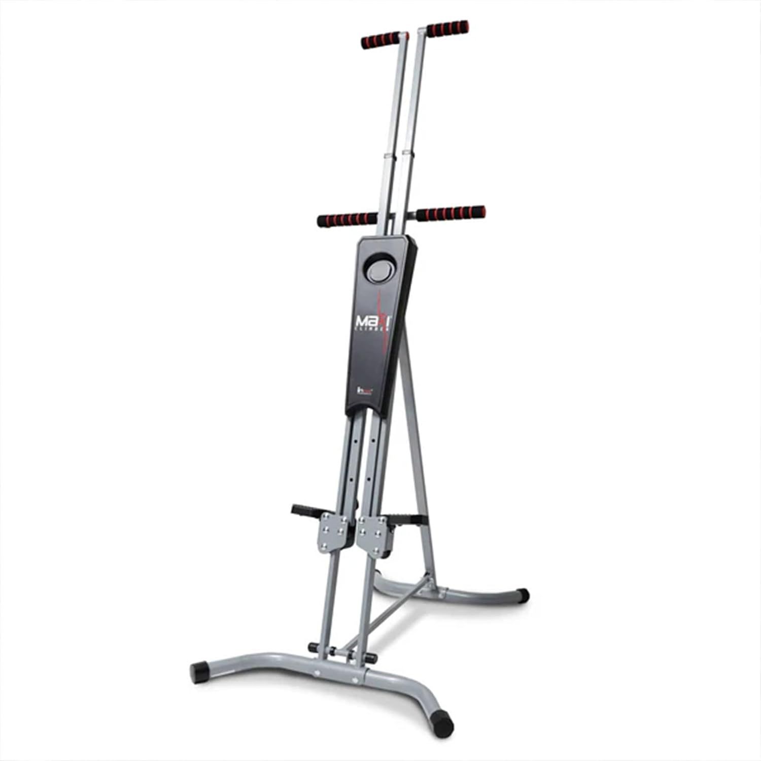 MaxiClimber 2.0 Vertical Climber ERS (Elastic Resistance System) - Easy to Assemble, Folding Exercise Machine Combines Cardio & Strength Training for a Low Impact, Full Body Workout - Free Fitness App
