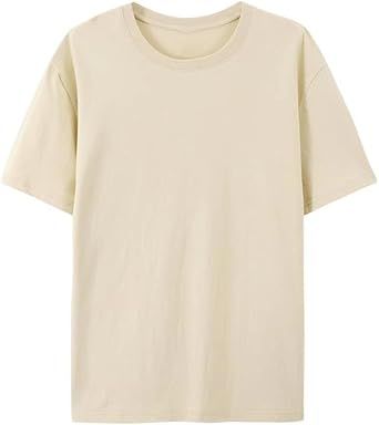 Fashion Cotton T-Shirts Outdoor Sports Breathable Quick Drying Short Sleeves Loose Round Neck Pullover Vest