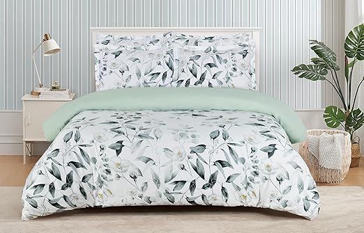 Madison Linen by Majestic Giftware 8 Pcs Twin Size Bedding Set (BL505-T) | Cotton Sateen 300 TC Soft & Durable | 2 Fitted Sheets, 2 Duvets, 4 Pillowcases – Ritz Collection