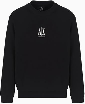 Armani Exchange Men's Cotton Icon Logo Crewneck