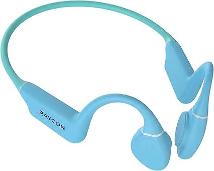Raycon Everyday Bone Conduction Headphones Bluetooth - Open Ear Running Headphones, Sweat & Water-Resistant Earbuds with Mic for Sports & Workouts, 13hr Playtime (Mint)
