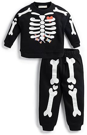 monica + andy unisex-child Organic Sporty Sweatsuit