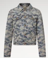Monogram Denim Trucker Jacket
