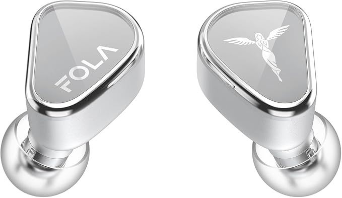 TANCHJIM FOLA HiFi in-Ear Monitor, Low Distortion DMT5 1DD Vocal & Instrument Enhance Wired Earphones Support APP Control HRTF Virtual 7.1/5.1 Channel & Gaming Sound Effect, IEM with 3 Tuning Nozzles