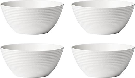 Lenox 894661 Lx Collective White Fruit Bowls, Set Of 4