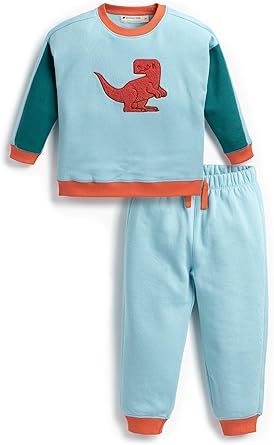 monica + andy unisex-child Organic Sporty Sweatsuit