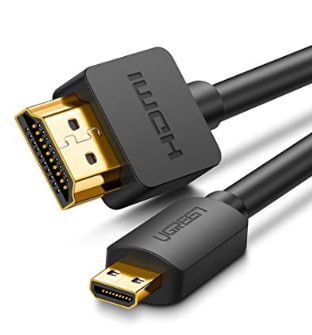 Ugreen Micro HDMI to HDMI Cable (3M) Model 30104