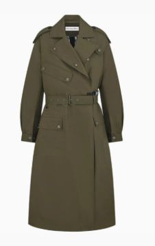 Dior Trench Coats Women's Green