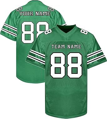 Custom Football Jerseys Personalized Shirt Stitched/Printed Name Number Fans Gift for Men Women Youth Boys