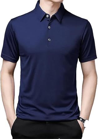 About this item  •   Breathable and Lightweight Fabric – This men's polo shirt features breathable mesh fabric that promotes airflow keeping you cool and comfortable during physical activities or casual wear. for running sports or hot summer days. •   Qui