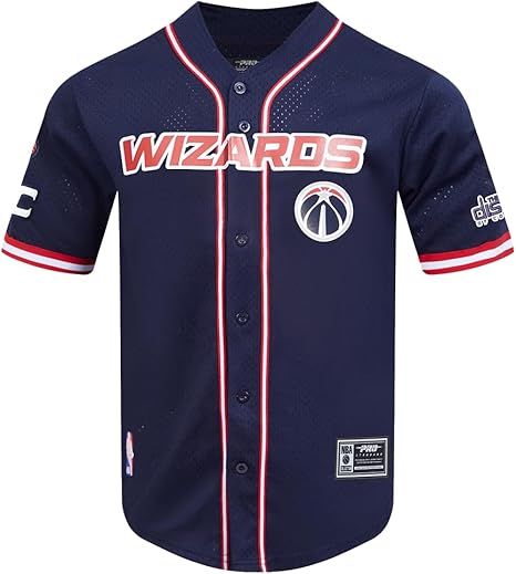 Mens NBA Mesh Button Down Top