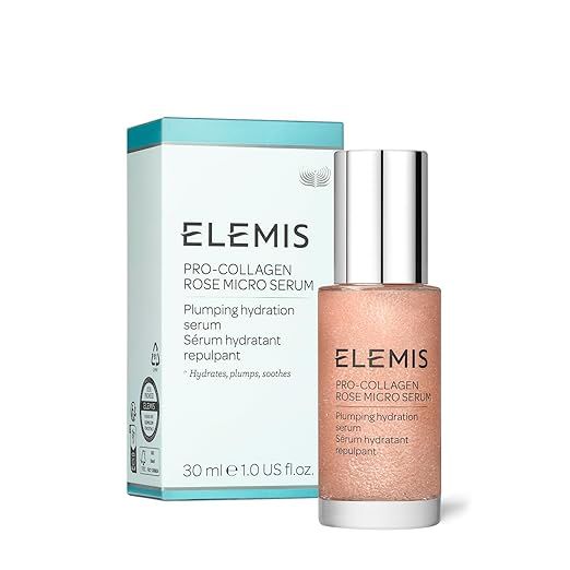 ELEMIS Pro-Collagen Rose Micro Serum | Hydration serum that plumps, soothes, and nourishes your skin while reducing fine lines & wrinkles.