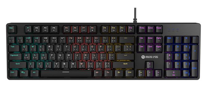 KEYBOARD (Keyboard) NEOLUTION E-SPORT BLACK HOLE (BLUE SWITCH) (EN/TH) (2Y)