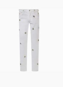 Dior x KAWS FW23 Jeans Men's White