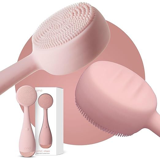 PMD Clean - Smart Facial Cleansing Device with Silicone Brush & Anti-Aging Massager