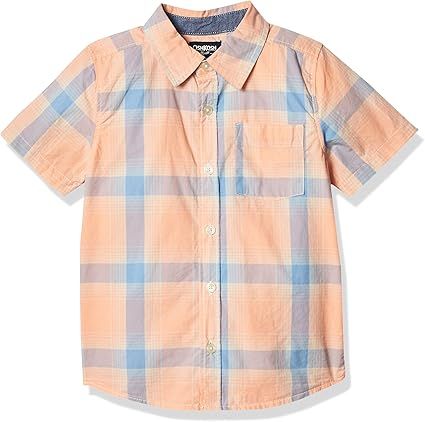 OshKosh B'Gosh Boys Short Sleeve Woven Buttonfront Shirt