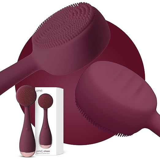PMD Clean - Smart Facial Cleansing Device with Silicone Brush & Anti-Aging Massager