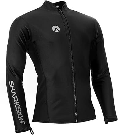 Sharkskin Mens Chillproof Long Sleeve Full Zip Shirt