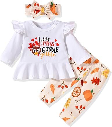 Aalizzwell Infant Baby Girls Christmas Outfit