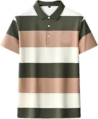 Color Polo Shirt Men Breathable Quick Dry Running Splicing Short Sleeve Mesh Fabric Moisture-Wicking Comfortable Casual Top