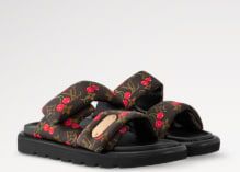 LV x TM - Pool Pillow flat open-heel shoes