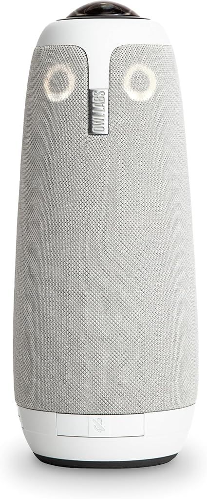Owl Labs Meeting Owl 3 - 360° 1080p HD Conference Room Camera, AI-Driven Speaker-Tracking, 18-Foot Mic Pickup - Certified for Microsoft Teams - Works with Zoom, Google Meet - Plug & Play Setup
