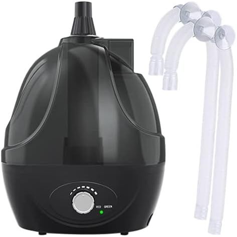 BETAZOOER Reptile Humidifiers Mister Fogger with Extension Tube/Hose, Suitable for Reptiles/Amphibians/Herps/Vivarium with Terrariums and Enclosures (2.5 Liter Tank)