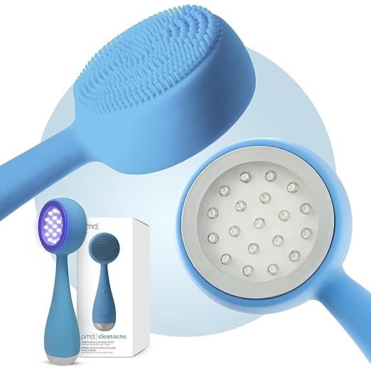 PMD Clean - Smart Facial Cleansing Device with Silicone Brush & Anti-Aging Massager