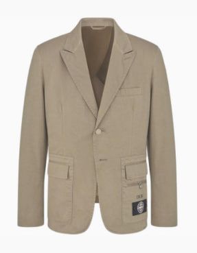 Dior SS24 Business Suits Coats Men's Khaki