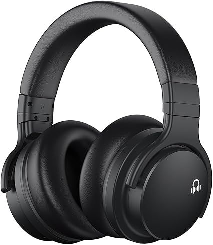 Million Sold Classic E7 Active Noise Cancelling Headphones with Upgraded HD Sound, Wireless Bluetooth Headphones Over The Ear Unequaled Comfort, Vivid Deep Bass, for Home Office Travel Birthday Gift