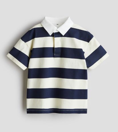 เสื้อ Rugby ผ้าฝ้ายพิมพ์ลาย