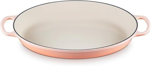 Le Creuset Enameled Cast Iron Signature Oval Baker, 3qt. Peche