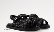 LV Sunset Comfort flat sandals