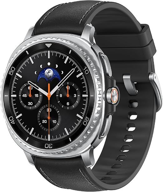 Samsung Galaxy Watch 8 Classic (2025) 46mm Bluetooth Smartwatch, Cushion Design, Rotating Bezel, Quick Button, Sleep Coaching, Running Coach, Energy Score, Black [US Version, 2 Yr Warranty] Visit the Samsung Store