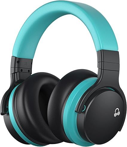 Million Sold Classic E7 Active Noise Cancelling Headphones with Upgraded HD Sound, Wireless Bluetooth Headphones Over The Ear Unequaled Comfort, Vivid Deep Bass, for Home Office Travel Gift-Pair